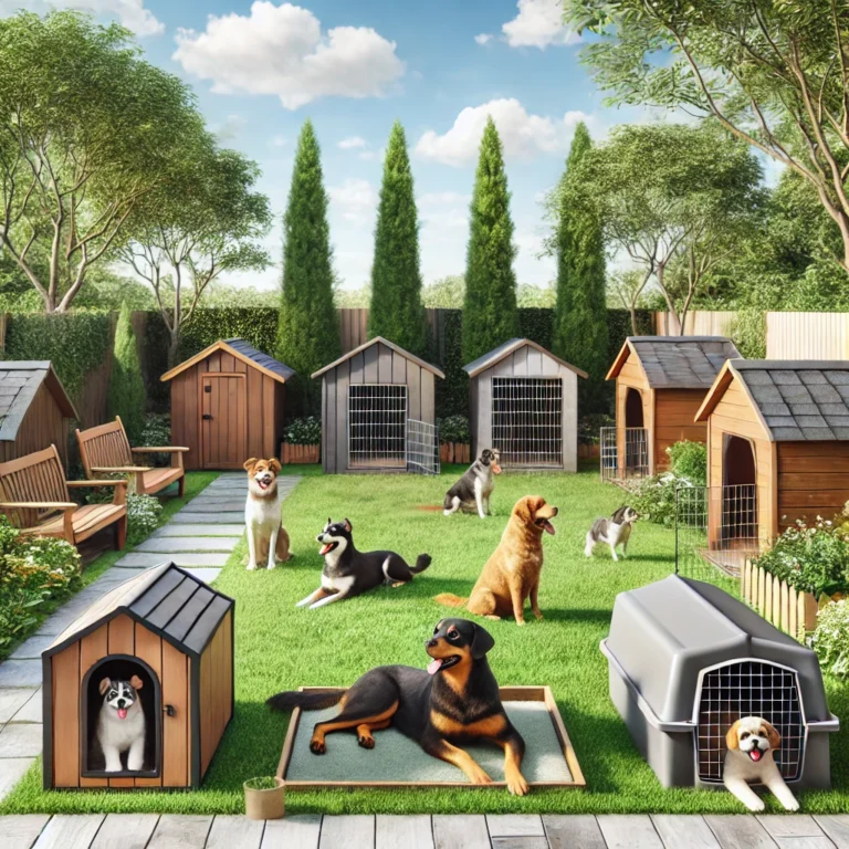 outdoor dog kennel