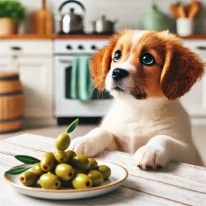 can dogs have olives