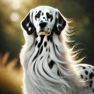 long haired dalmatian