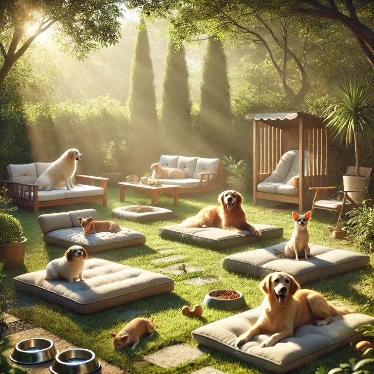 outdoor dog bed