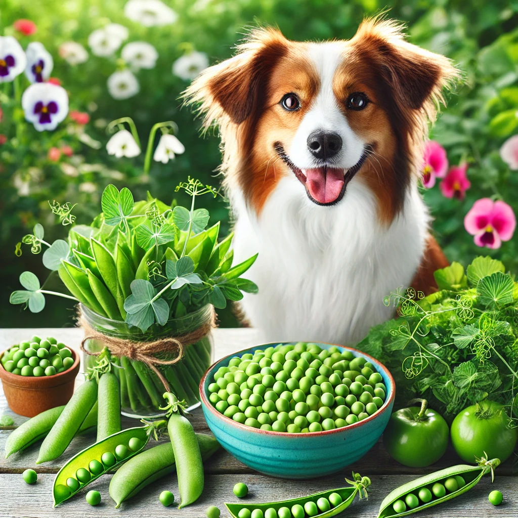 can dogs eat peas